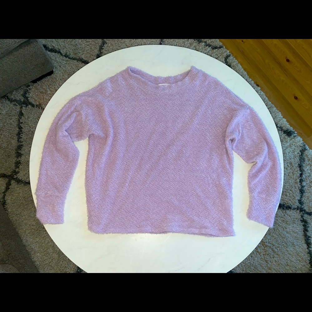 Cherish Super Soft Lavender Pullover